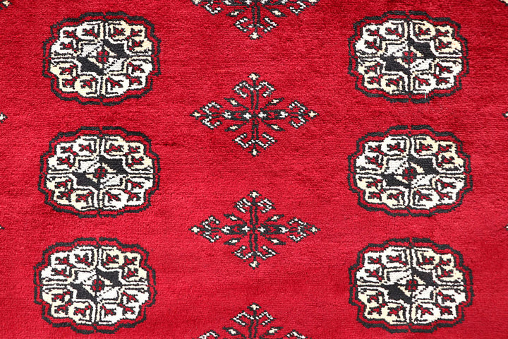 Firebrick Bokhara 5' 6 x 8' 2 - No. 60470 - ALRUG Rug Store