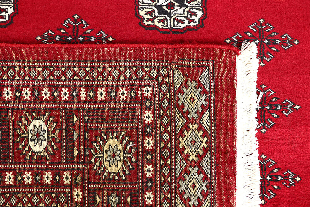Firebrick Bokhara 5' 6 x 8' 2 - No. 60470 - ALRUG Rug Store