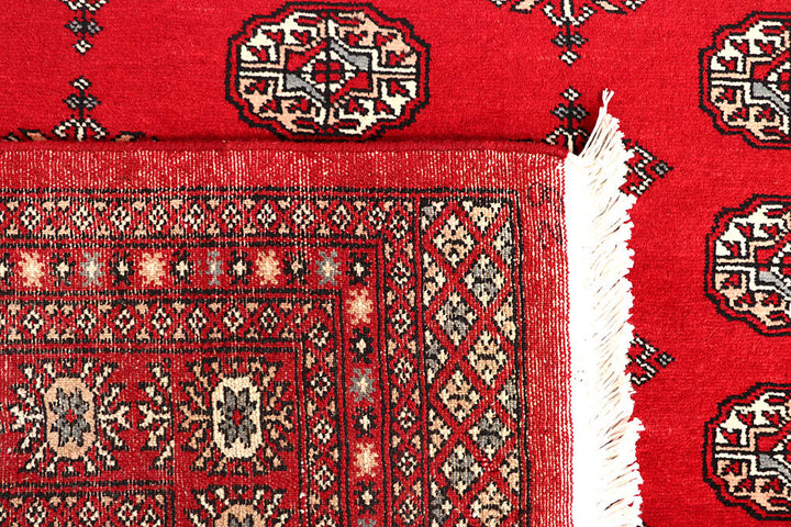 Red Bokhara 5' 8 x 8' 2 - No. 60471 - ALRUG Rug Store