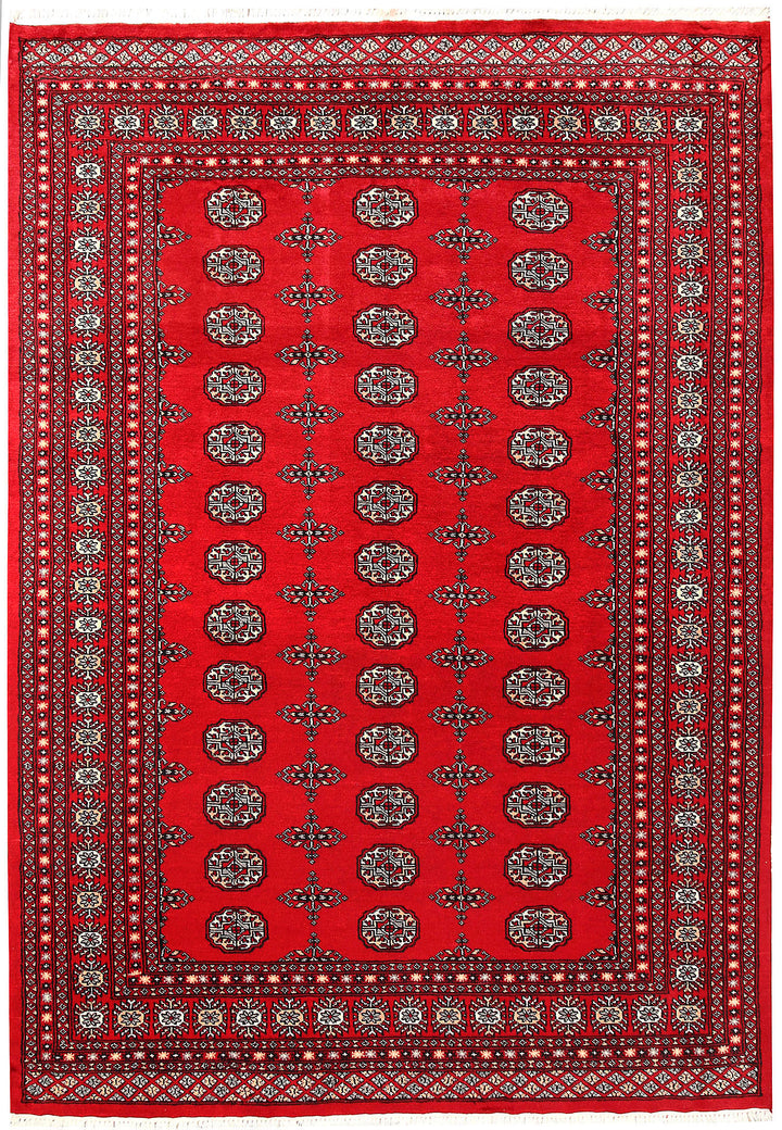Red Bokhara 5' 8 x 8' 2 - No. 60471 - ALRUG Rug Store