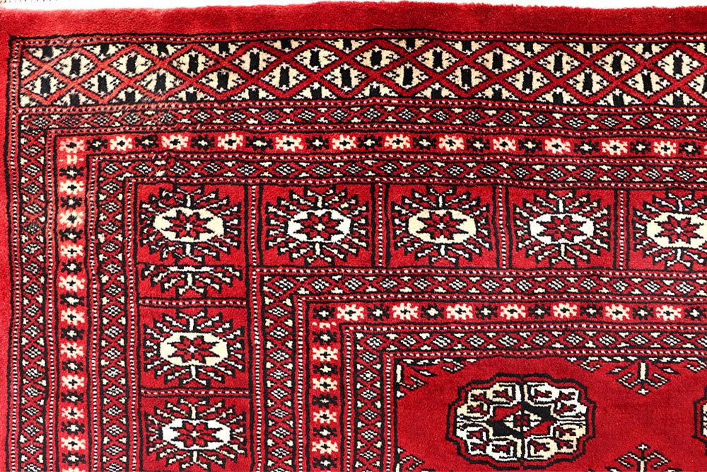 Firebrick Bokhara 5' 6 x 8' 6 - No. 60472 - ALRUG Rug Store