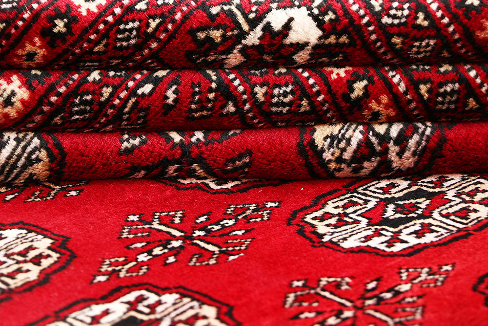 Firebrick Bokhara 5' 6 x 8' 6 - No. 60472 - ALRUG Rug Store