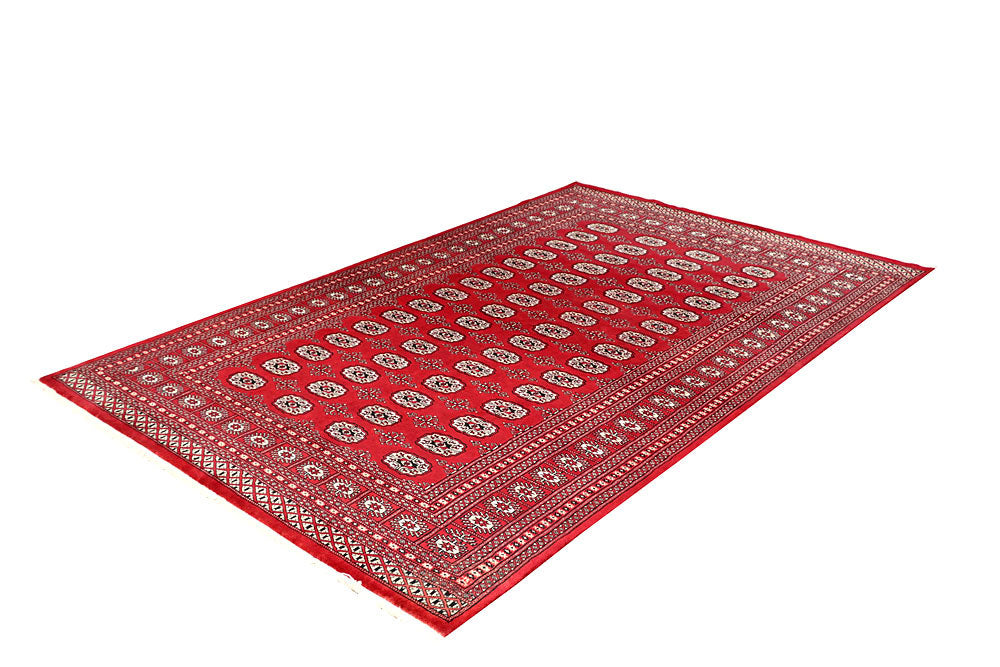 Firebrick Bokhara 5' 6 x 8' 6 - No. 60472 - ALRUG Rug Store