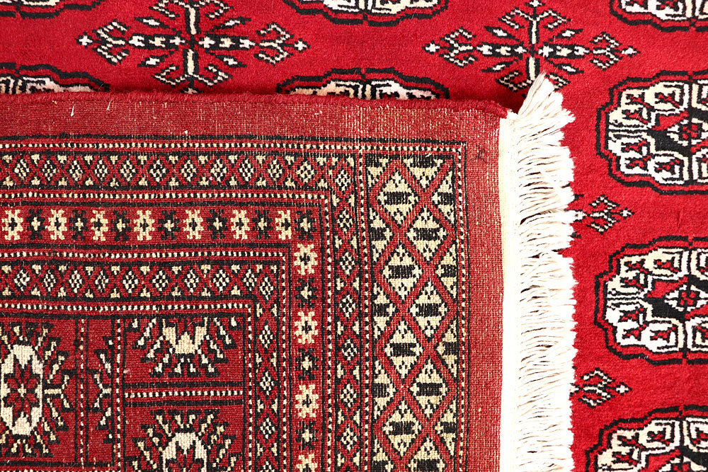 Firebrick Bokhara 5' 6 x 8' 6 - No. 60472 - ALRUG Rug Store