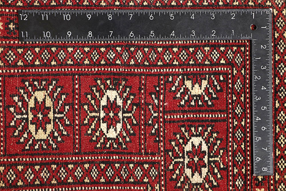 Firebrick Bokhara 5' 6 x 8' 6 - No. 60472 - ALRUG Rug Store
