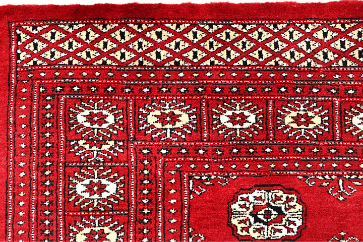 Firebrick Bokhara 5' 7 x 8' 2 - No. 60473 - ALRUG Rug Store