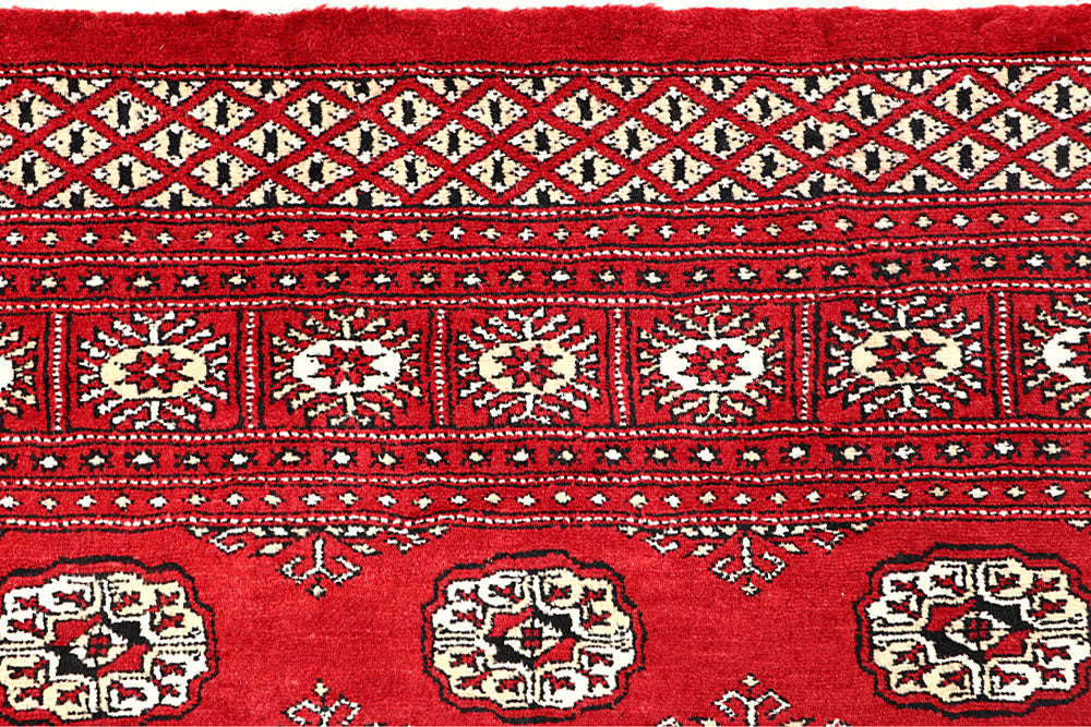 Firebrick Bokhara 5' 7 x 8' 2 - No. 60473 - ALRUG Rug Store