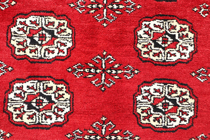 Firebrick Bokhara 5' 7 x 8' 2 - No. 60473 - ALRUG Rug Store