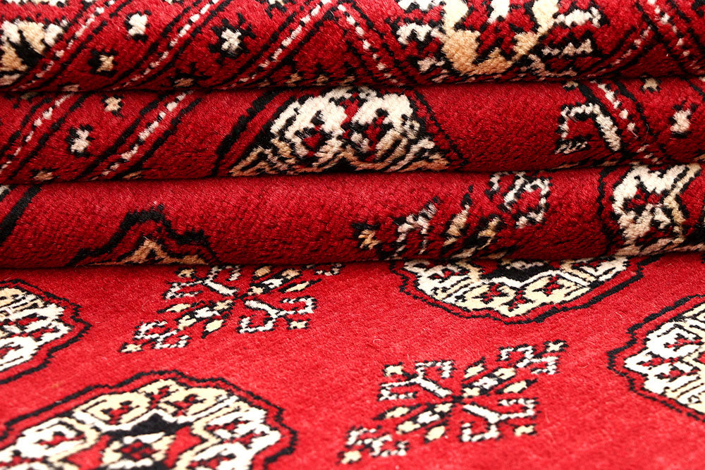 Firebrick Bokhara 5' 7 x 8' 2 - No. 60473 - ALRUG Rug Store