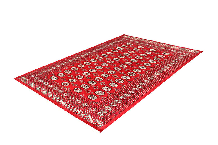 Firebrick Bokhara 5' 7 x 8' 2 - No. 60473 - ALRUG Rug Store