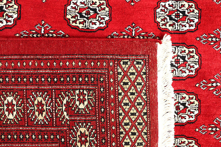 Firebrick Bokhara 5' 7 x 8' 2 - No. 60473 - ALRUG Rug Store