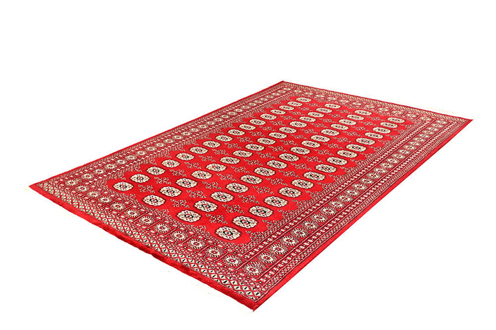 Firebrick Bokhara 5' 5 x 8' 4 - No. 60475 - ALRUG Rug Store