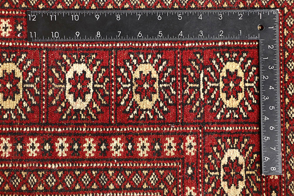 Firebrick Bokhara 5' 5 x 8' 4 - No. 60475 - ALRUG Rug Store
