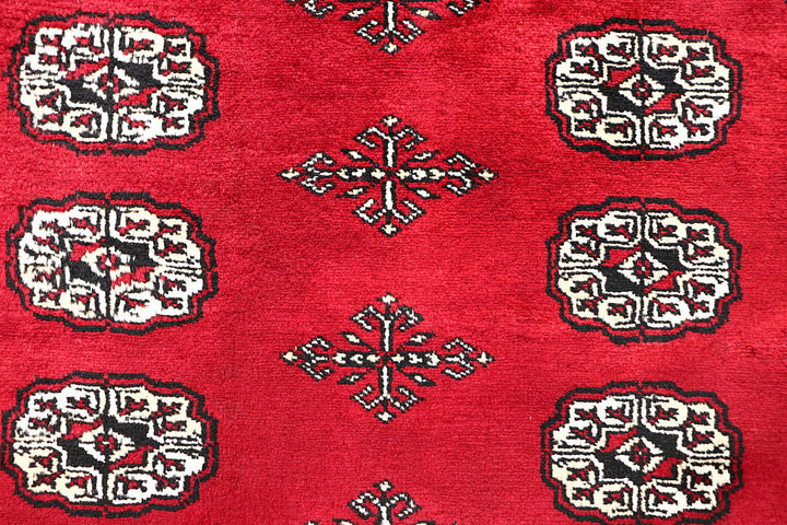 Firebrick Bokhara 5' 7 x 8' 2 - No. 60480 - ALRUG Rug Store