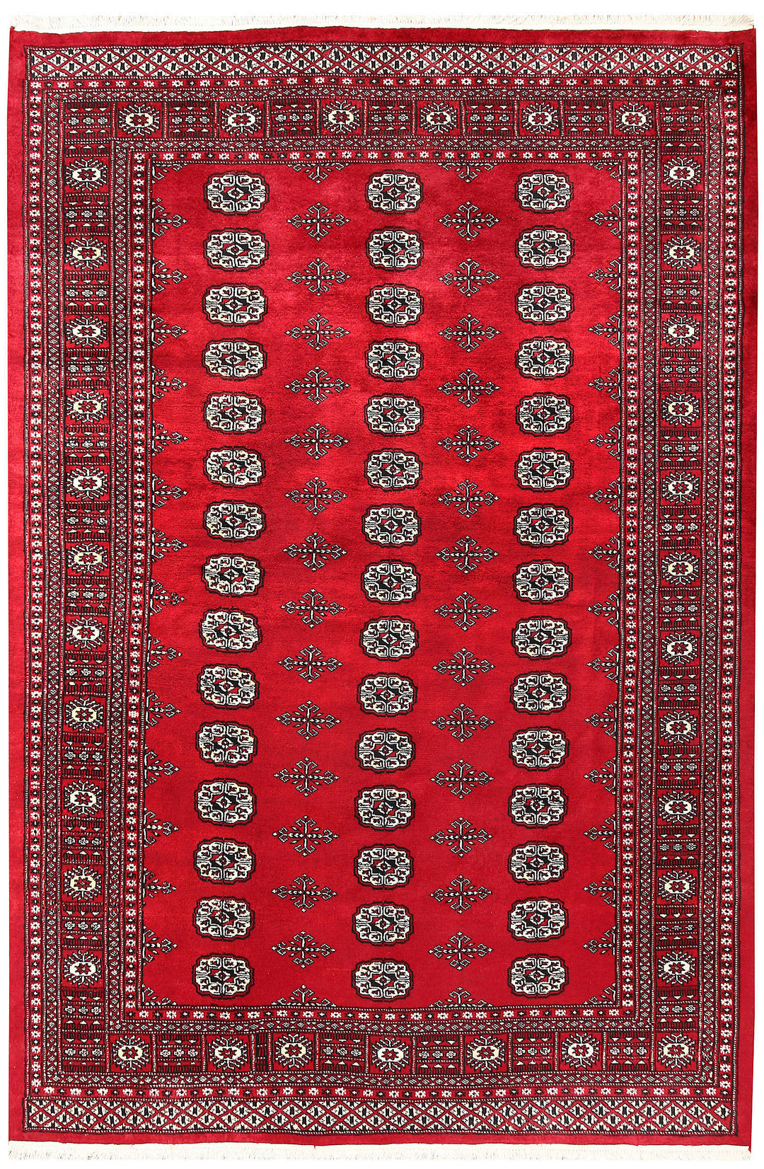 Firebrick Bokhara 5' 7 x 8' 2 - No. 60480 - ALRUG Rug Store