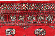Red Bokhara 5' 7 x 9' - No. 60481 - ALRUG Rug Store
