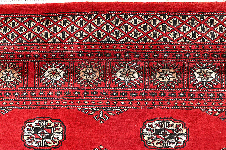 Red Bokhara 5'  7" x 9' " - No. QA22948