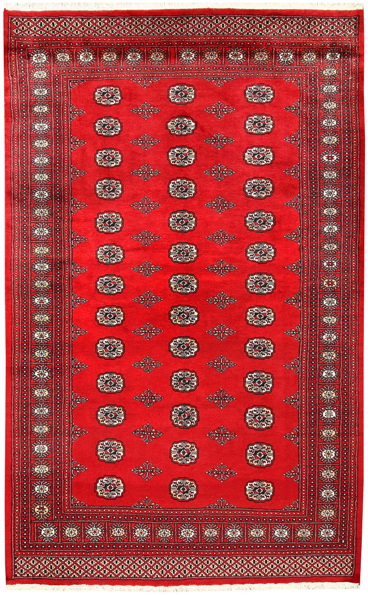 Red Bokhara 5'  7" x 9' " - No. QA22948