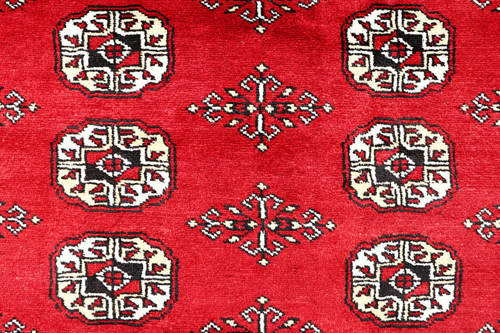 Red Bokhara 5'  7" x 8'  5" - No. QA19021