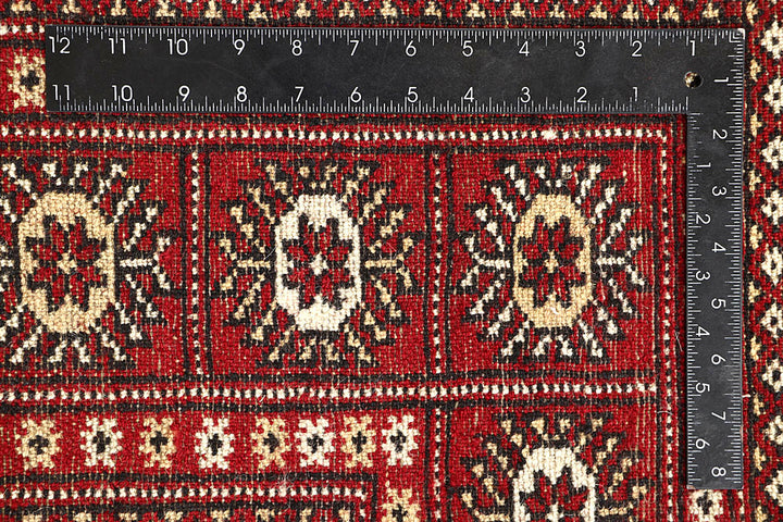 Red Bokhara 5' 7 x 8' 5 - No. 60484 - ALRUG Rug Store