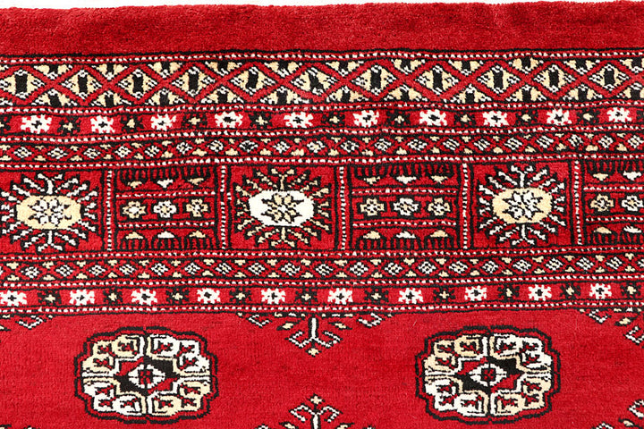 Firebrick Bokhara 5' 7 x 7' 7 - No. 60489 - ALRUG Rug Store