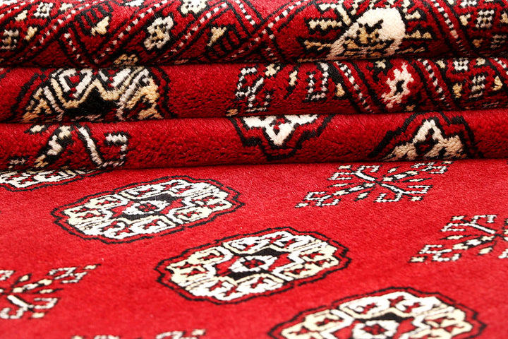 Firebrick Bokhara 5' 7 x 7' 7 - No. 60489 - ALRUG Rug Store