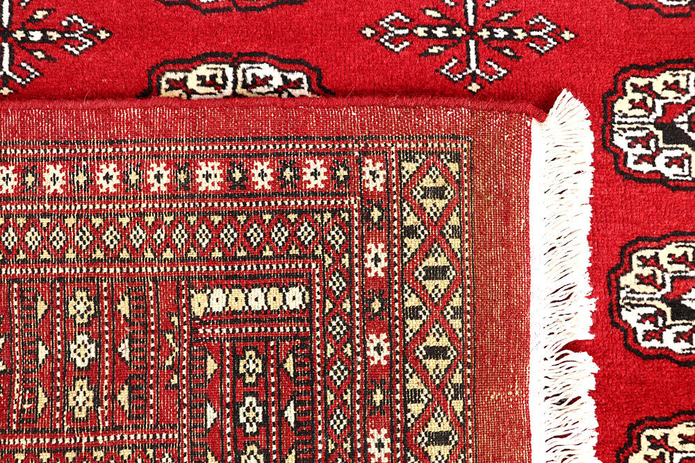 Firebrick Bokhara 5' 7 x 7' 7 - No. 60489 - ALRUG Rug Store