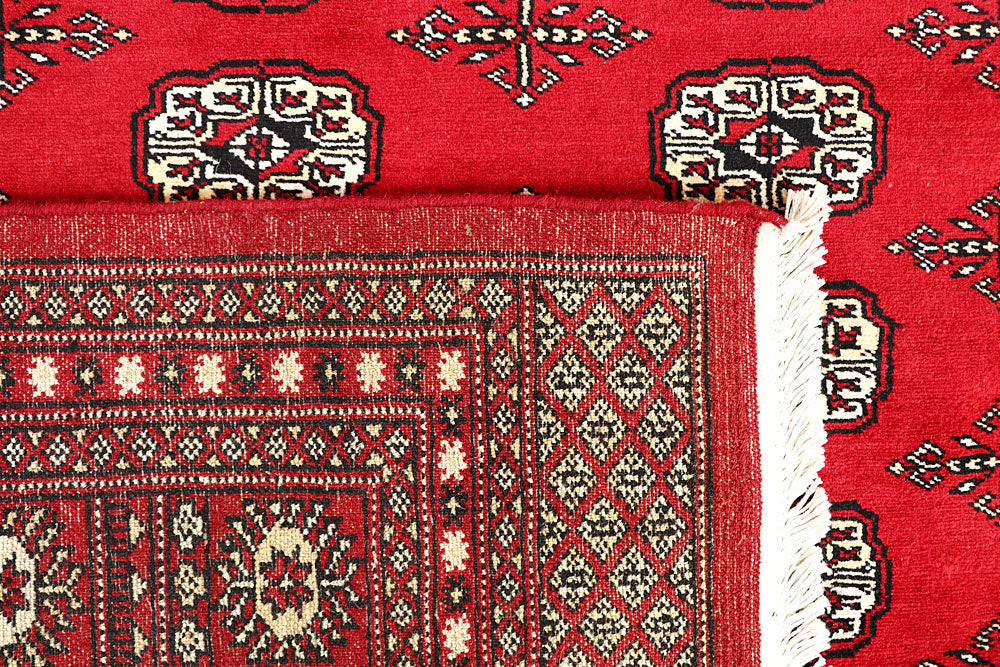 Red Bokhara 5' 7 x 8' 9 - No. 60490 - ALRUG Rug Store