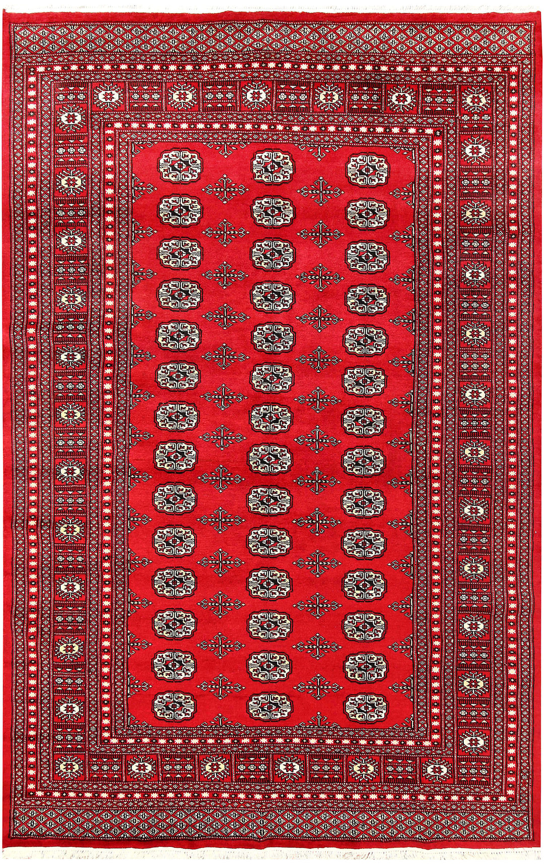 Red Bokhara 5' 7 x 8' 9 - No. 60490 - ALRUG Rug Store