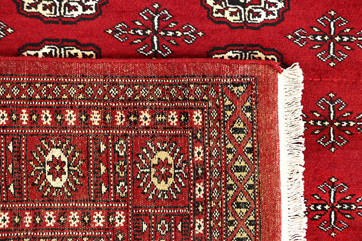 Firebrick Bokhara 5' 8 x 8' 1 - No. 60492 - ALRUG Rug Store