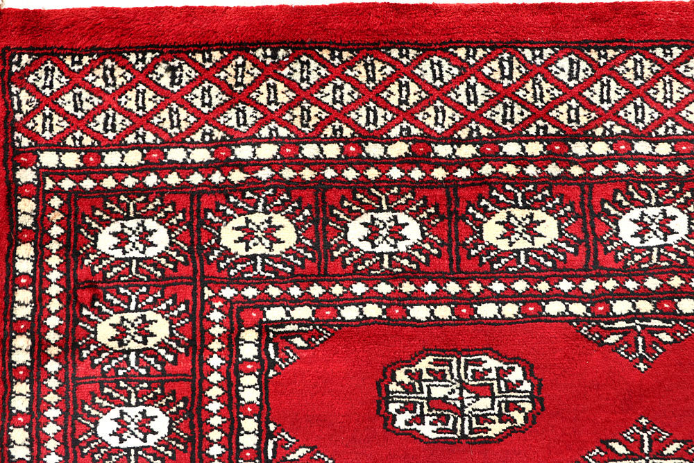 Red Bokhara 5' 8 x 7' 11 - No. 60493 - ALRUG Rug Store