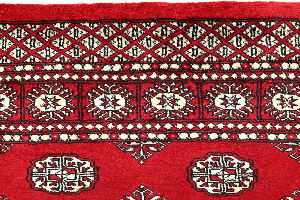 Red Bokhara 5' 8 x 7' 11 - No. 60493 - ALRUG Rug Store