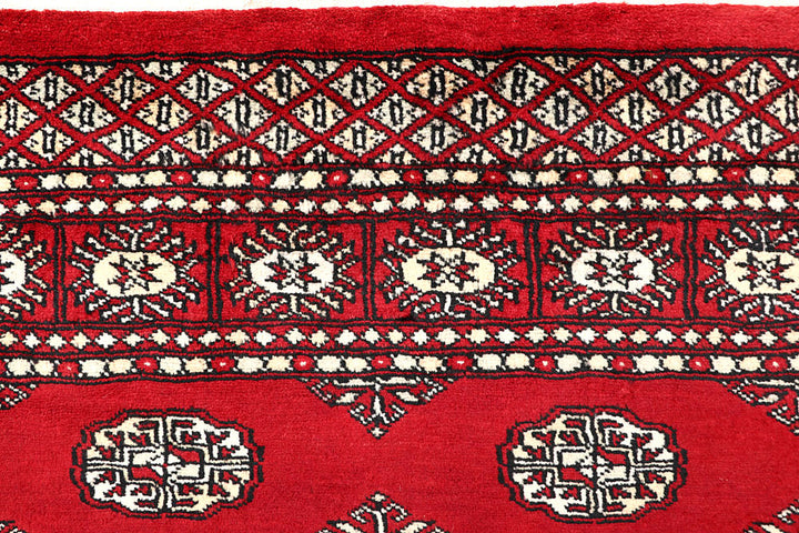 Red Bokhara 5' 8 x 7' 11 - No. 60493 - ALRUG Rug Store