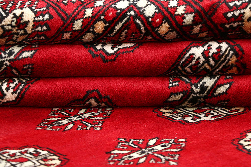 Red Bokhara 5' 8 x 7' 11 - No. 60493 - ALRUG Rug Store