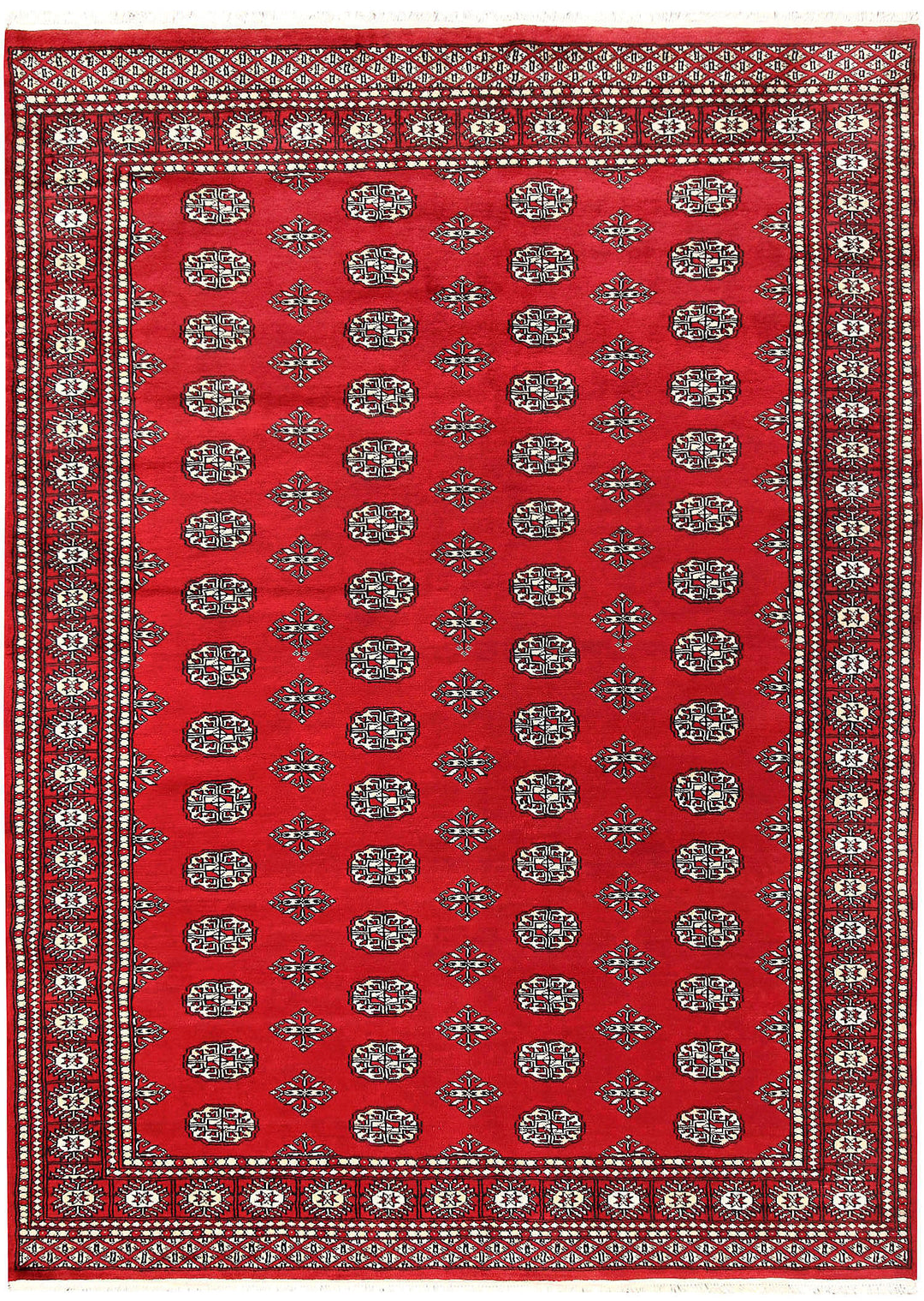 Red Bokhara 5' 8 x 7' 11 - No. 60493 - ALRUG Rug Store