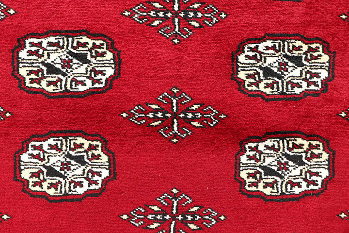 Red Bokhara 5' 5 x 7' 8 - No. 60494 - ALRUG Rug Store