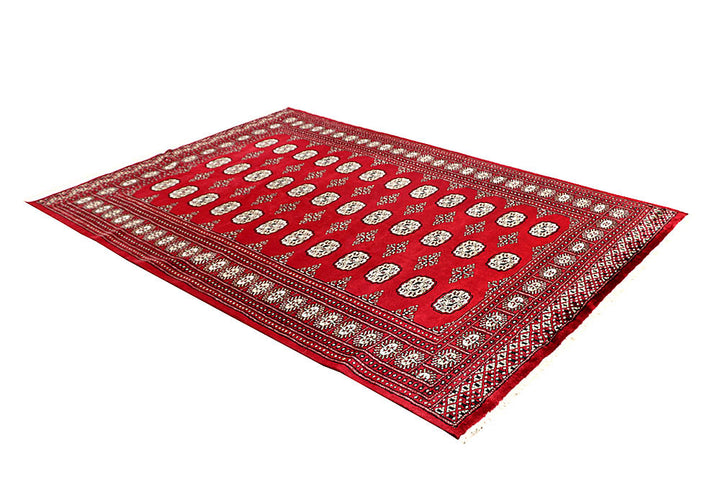 Red Bokhara 5' 5 x 7' 8 - No. 60494 - ALRUG Rug Store