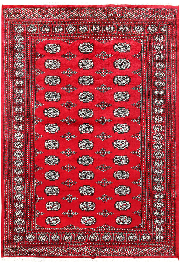 Red Bokhara 5' 5 x 7' 8 - No. 60494 - ALRUG Rug Store