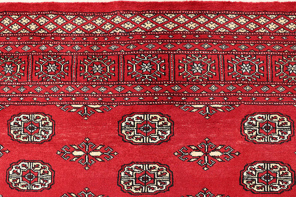Red Bokhara 5' 5 x 8' 2 - No. 60497 - ALRUG Rug Store