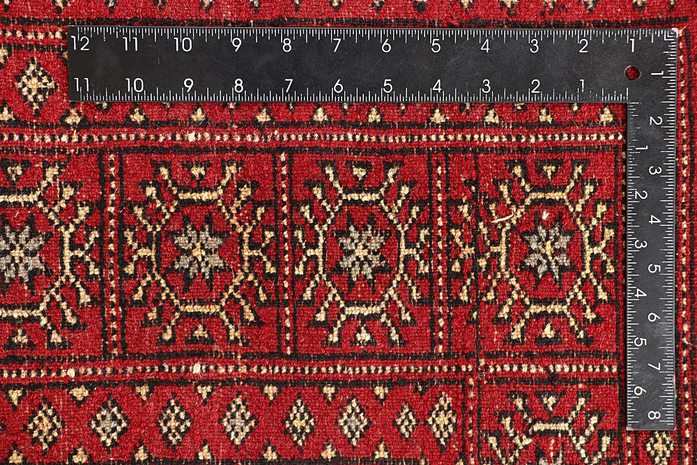 Red Bokhara 5' 5 x 8' 2 - No. 60497 - ALRUG Rug Store