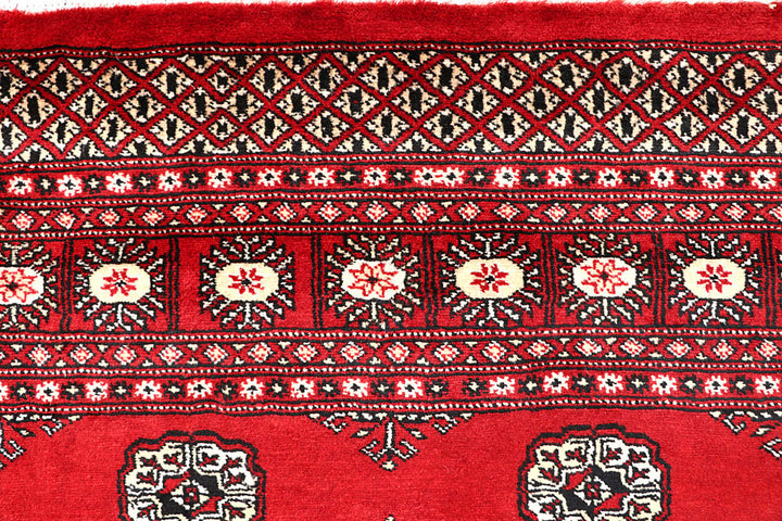 Red Bokhara 5' 6 x 8' 10 - No. 60502 - ALRUG Rug Store