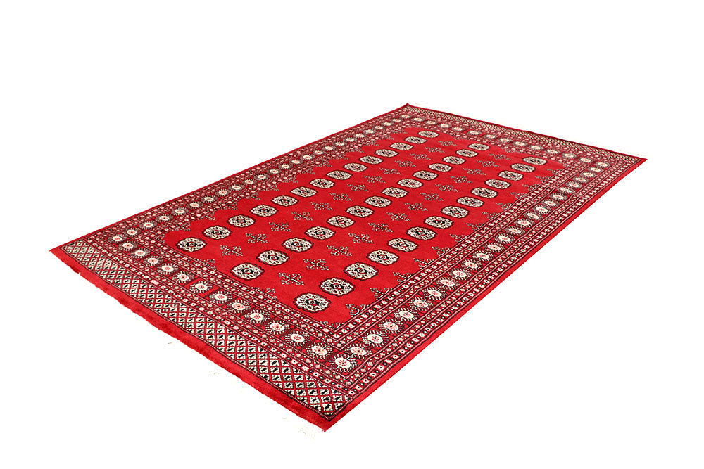 Red Bokhara 5' 6 x 8' 10 - No. 60502 - ALRUG Rug Store