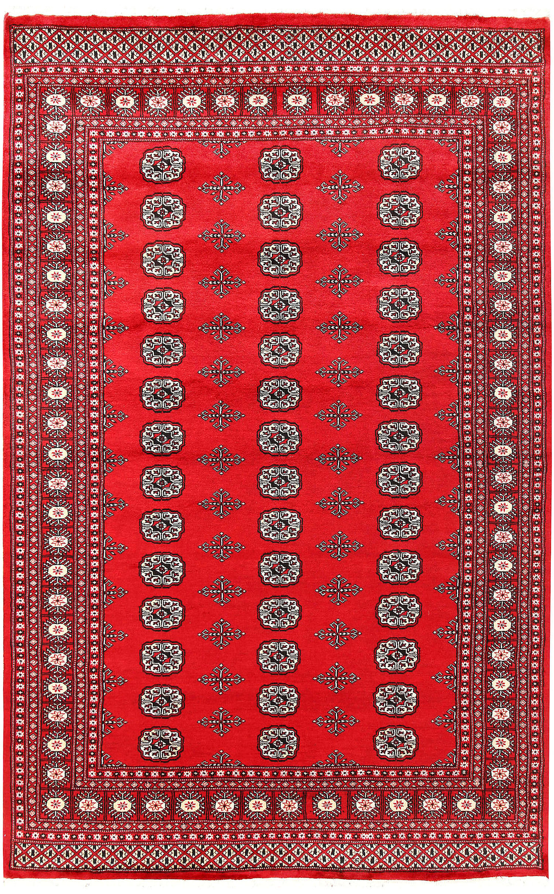 Red Bokhara 5' 6 x 8' 10 - No. 60502 - ALRUG Rug Store