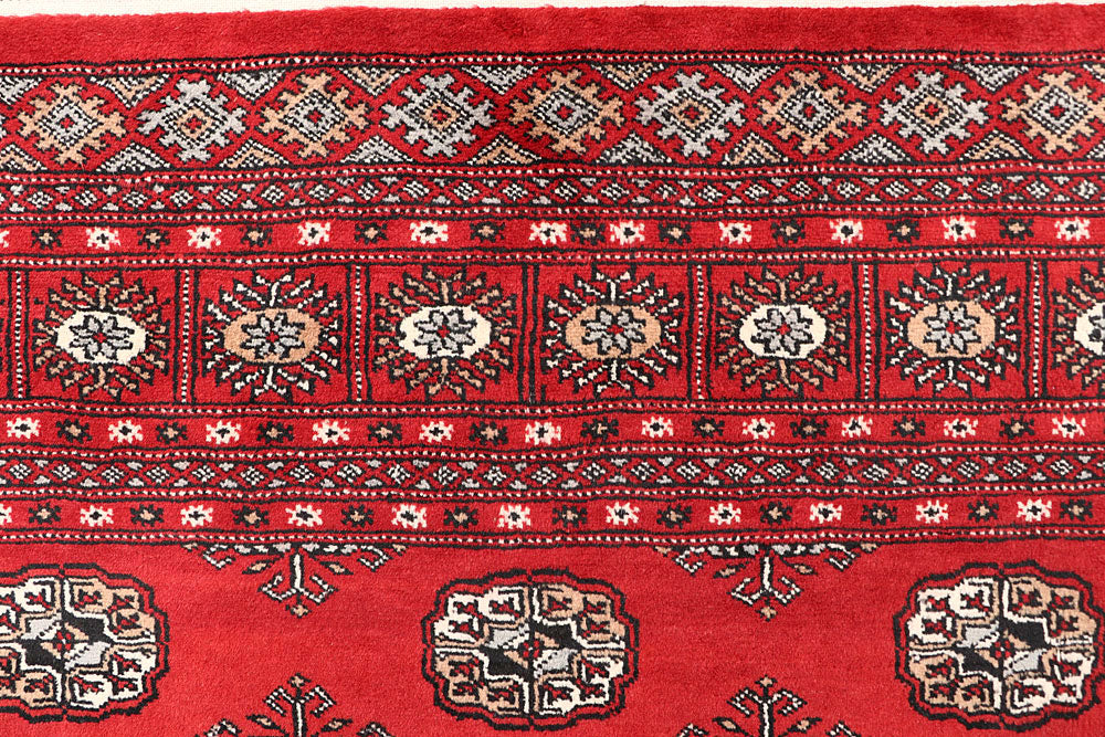 Red Bokhara 5' 5 x 8' - No. 60503 - ALRUG Rug Store
