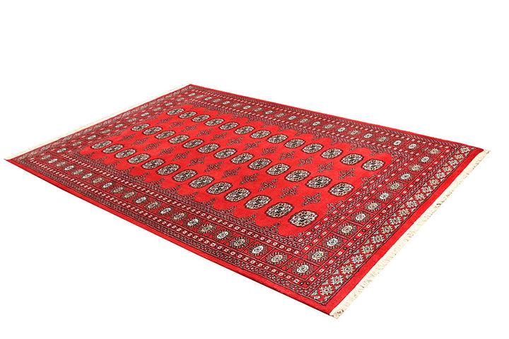 Red Bokhara 5' 5 x 8' - No. 60503 - ALRUG Rug Store