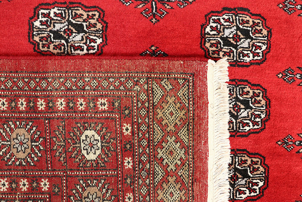 Red Bokhara 5' 5 x 8' - No. 60503 - ALRUG Rug Store