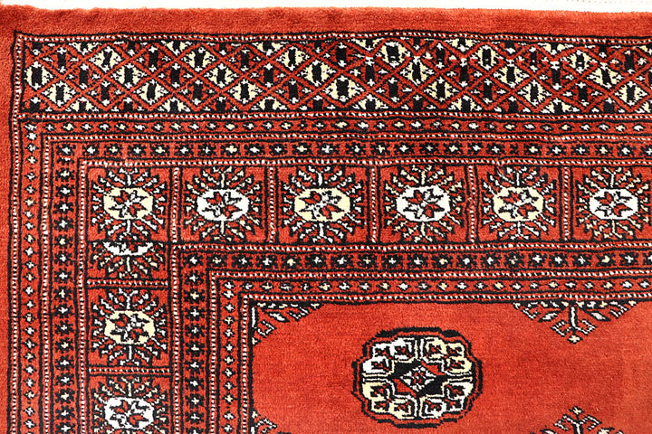 Coral Bokhara 5' 8 x 7' 11 - No. 60508 - ALRUG Rug Store