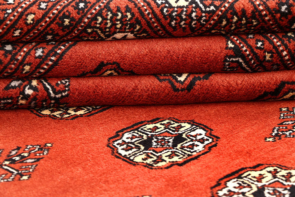 Coral Bokhara 5' 8 x 7' 11 - No. 60508 - ALRUG Rug Store