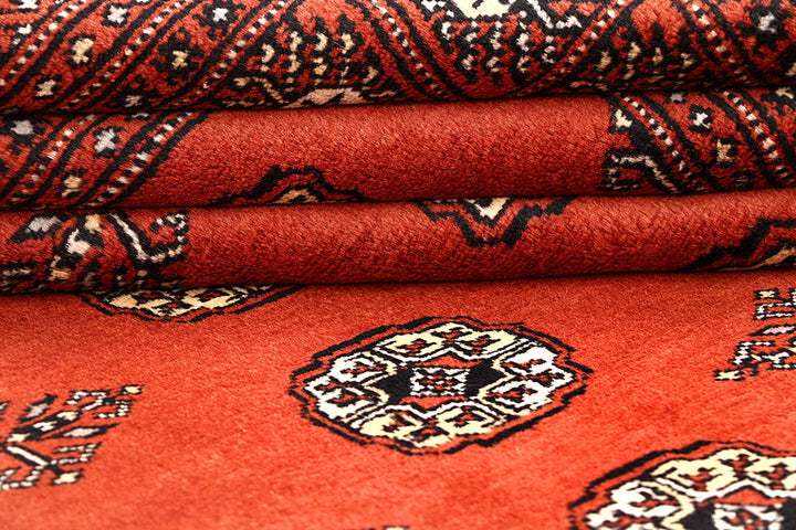 Coral Bokhara 5' 8 x 7' 11 - No. 60508 - ALRUG Rug Store