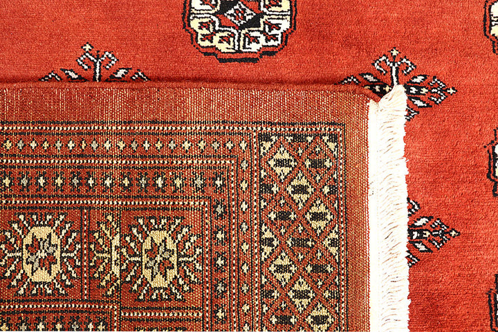 Coral Bokhara 5' 8 x 7' 11 - No. 60508 - ALRUG Rug Store